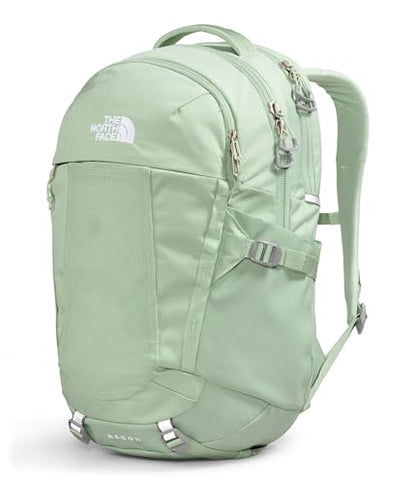 The North Face Women's Recon Everyday Laptop Backpack - Commuter Travel Bag, 18" Laptop Sleeve, Water-Repellent, Misty Sage Dark Heather/Meld Grey-NPF, One Size - color: Misty Sage Dark Heather/Meld Grey-npf