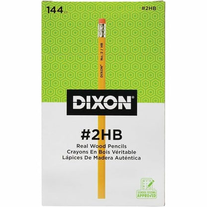Dixon® Pencils, #2 Soft Lead, Box Of 144 - size: 1 Count (Pack of 144)