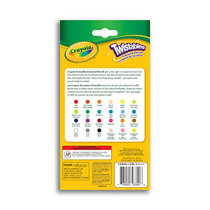 Crayola 24 Twistables Colored Pencils