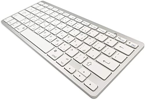 Wireless Japanese Keyboard, Minority Language Ultra Thin Lightweight Silent Bluetooth Keyboards for Laptop/PC/Tablet/Desktop/Smart TV (Japanese) - style: Japanese