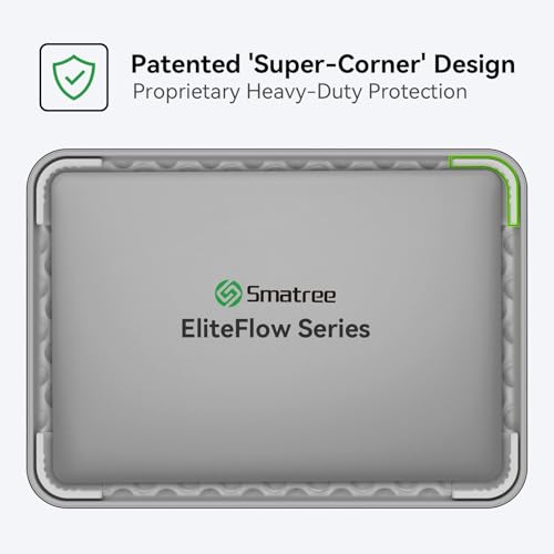Smatree EliteFlow Laptop Sleeve Case for 15.4 inch Apple MacBook Pro 2016/2017/2018/2019 A1707 A1990,with Accessory Pocket(EF636) - size: 1.09| for APPLE 15.4" MacBook Pro 2016-2019(EF636)