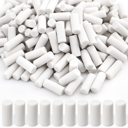 100-Pack Mechanical Pencil Eraser Refills - Erasers Refill White Available for Most Mechanical Pencil - Easy to Clean Without Scratching Paper