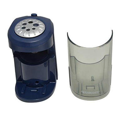 Westcott Heavy Duty School/Classroom Pro Electric Pencil Sharpener, Blue