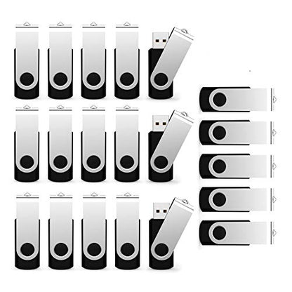USB Flash Drive 8GB 50 Pack, Bulk USB 2.0 Thumb Drives Swivel Memory Stick Jump Pen, 8 Gig 50 Pieces - size: 1 Count (Pack of 50), style: 8 GB