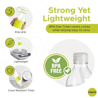Copco Hydra Water Bottle - Lime Green 20 Oz - color: Green