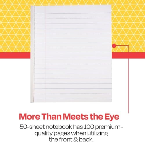 School Smart - 85298 Skip-A-Line Composition Book - Grade 1 - 9 3/4 x 7 3/4 - Green - 50 Sheets - 100 Pages - size: 50 Sheets/100 Pages - Grade 1
