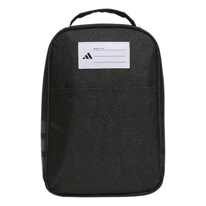 adidas Kids Santiago Lunch Bag for Girls & Boys – Insulated Cooler Lunchbox, 8L - color: 4.0/Black/ Gold Metallic