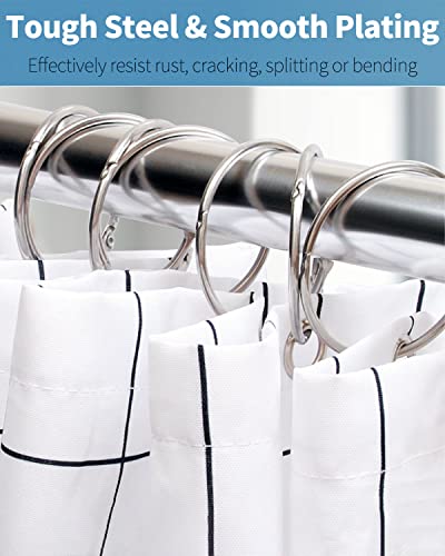 Pawfly Loose Leaf Binder Rings 2 Inch Smooth Steel Book Rings for Index Cards Flash Cards Receipts Memos Photos and Files Heavy Duty Organizers Loops for Office School and Home Use, 12 Pack - size: 2 Inch 12 Pcs