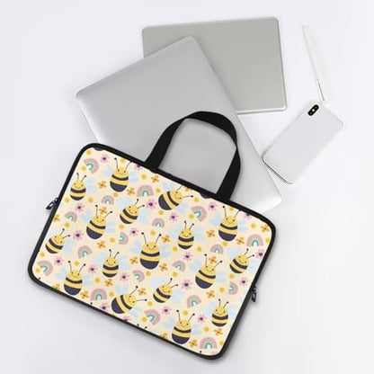 Laptop Bag Laptop Case Computer Carrying Case Laptop Sleeve Case Laptop Traval Bag Computer Cover for Men Women - color: Bees, size: 17inch