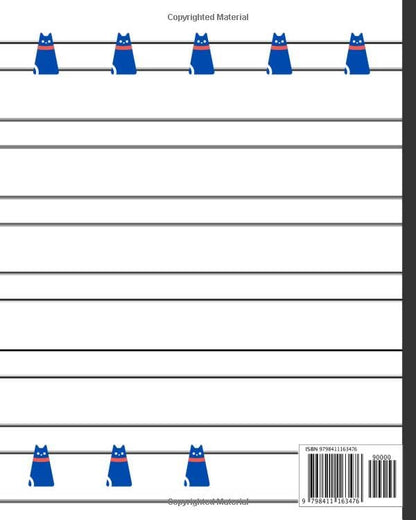 notebook: DOUBLE LINED WRITING PAD HANDWRITING PRACTICE / Double Line Notebook For Kids /ACTIVITY BOOK GIFT IDEAS/ Double Line Notebook Paper for ... / Kindergarten / Pre K / K-3 Students