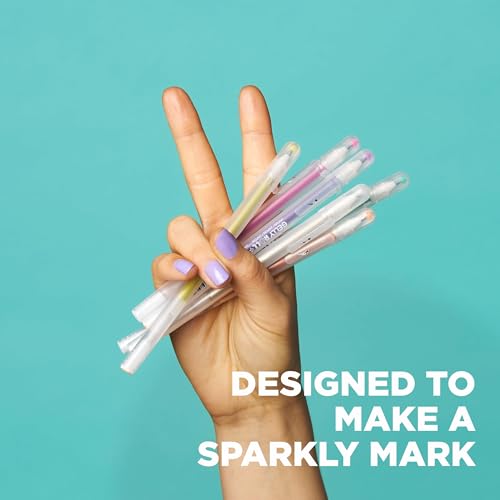 SAKURA 37903 6-Piece Gelly Roll Assorted Colors Stardust Galaxy Pen Set - style: 6 Galaxy Pens
