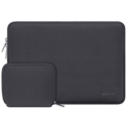 MOSISO Laptop Case 13 inch, 13 inch Laptop Sleeve Bag Compatible with MacBook Neo/Air M5 M4 M3 M2 M1 2026-2018 / Pro M2 M1 2026-2016, Neoprene Computer Sleeve Bag with Small Case, Space Gray - color: Space Gray, size: 13 inch