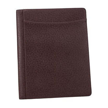 Case-it Business Padfolio | Letter Size | PAD-24 Brown | Strategist, Letter Size Writing Pad, Detailed Stitched Cover, School & Office - color: Pad-24-brown, size: 1 Pack