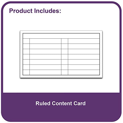 C-Line 13-Pocket Expanding File, Coupon Size, Includes Tabs, 1 File, Color May Vary (58410)