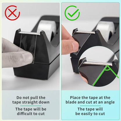 OWLKELA 4 Rolls Tape Refills, Clear | Transparent Glossy Tape, All-Purpose, Ideal for Office, Home and School - size: 4 Pcs