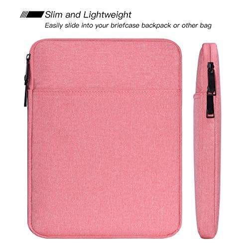 9-11 Inch Tablet Sleeve Case Bag for iPad 10.2, iPad 10th 10.9, iPad Pro 11 M5/Air 11 M3, iPad Air 5/4 10.9, Samsung Galaxy Tab A8 10.5, Fit Apple Smart Keyboard, Pink - color: Pink, size: 9-11 Inch