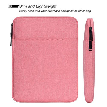 9-11 Inch Tablet Sleeve Case Bag for iPad 10.2, iPad 10th 10.9, iPad Pro 11 M5/Air 11 M3, iPad Air 5/4 10.9, Samsung Galaxy Tab A8 10.5, Fit Apple Smart Keyboard, Pink - color: Pink, size: 9-11 Inch