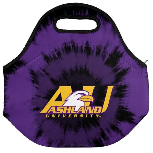 Campus Lab Ashland University Tie-Dye Soft Neoprene Lunch Bag, Lightweight - color: Ashland University Eagles