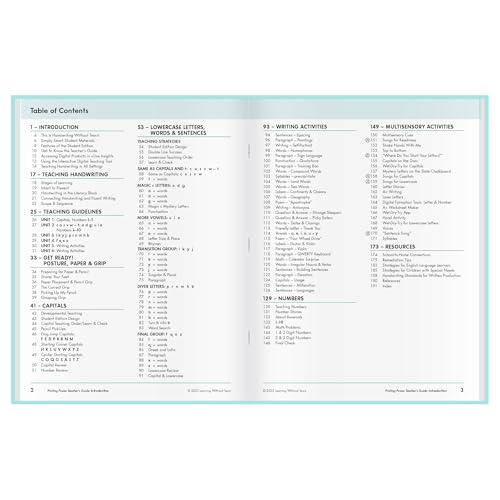 Learning Without Tears, Printing Power Teacher's Guide, Age 7+, 2nd Grade+, Handwriting Practice, School & Home, Language Arts, Tutoring, Sensory - style: Teachers Guide