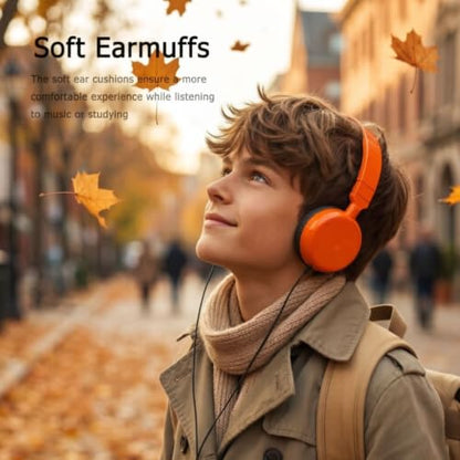 Keewonda 4 Pack Wired School Classroom Headphones Headsets for Students Teens and Adults Individually Bagged - size: 4Pack