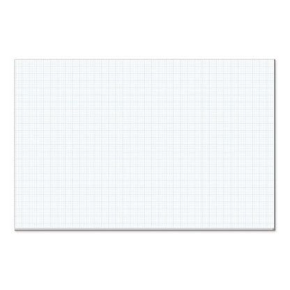 Graph Paper Pad - 30 Sheets/60 Pages, 24" x 36" Large Graph Paper 1" and 1/4" Blue Grid Paper for Engineer Architect Designer Mathematician Draftsmen Sketch House Commercial Building Plan Drafting - color: Blue