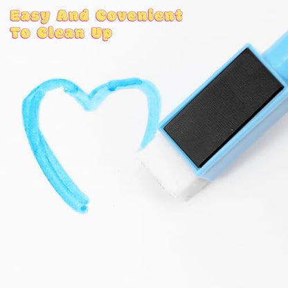 200 Pieces Magnetic Dry Erase Markers with Eraser Cap Whiteboard Markers Bulk Dry Erase Pens for Office School Supplies