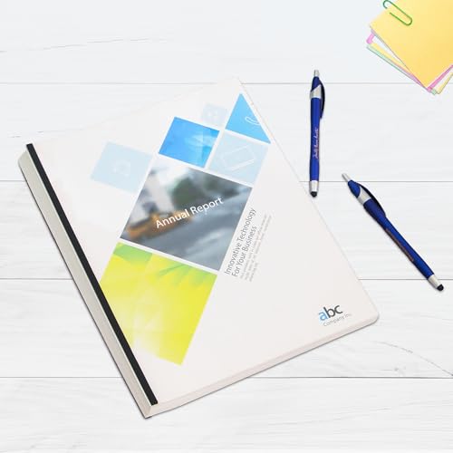 PrintWorks Professional Pre-Punched 11 Hole Velo Bind Paper for 11 Pin & 4 Pin Binding Spines - Book Binding Printer Paper - Made in the USA - 500 Sheets - 8.5" x 11" - 20 lb - 92 Bright White (04330) - size: 20 lb, style: Velobind, 11-Hole