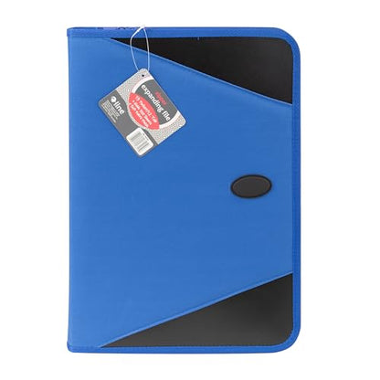 C-Line Expanding File with Zipper Closure, 13-Pocket, Tabbed Dividers, Blue (48105), letter - size: letter
