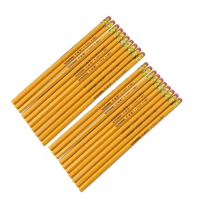 LALAFINA 12pcs Cute Wooden Hb Pencils Eraser Boys and Girls Writing Pencils Erasers Bulk Classroom