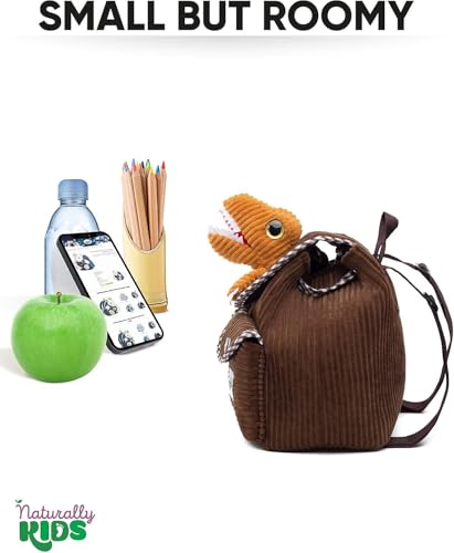 Dinosaur Mini Backpack for Kids, Mini Backpack for Toddler Girls, Gift for 2 3 4 5 Year Old Girl Boy - color: 01 Dinosaur, style: Mini