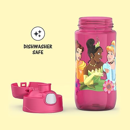 THERMOS FUNTAINER 16 Ounce Plastic Hydration Bottle with Spout, PRINCESS - color: Princess