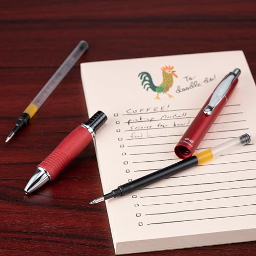 Pilot, G2 Gel Ink Refills, Fine Point 0.7 mm, G2 Pen Refills, Black, Pack of 2 - size: Pack of 1
