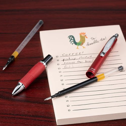 Pilot, G2 Gel Ink Refills, Fine Point 0.7 mm, G2 Pen Refills, Black, Pack of 2 - size: Pack of 1