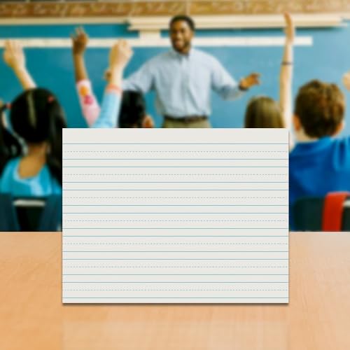 School Smart Skip-A-Line Ruled Writing Paper, 3/4 Inch Ruled Long Way, 11 x 8-1/2 Inches, 500 Sheets - size: 11" x 8.5" - 3/4" Ruled