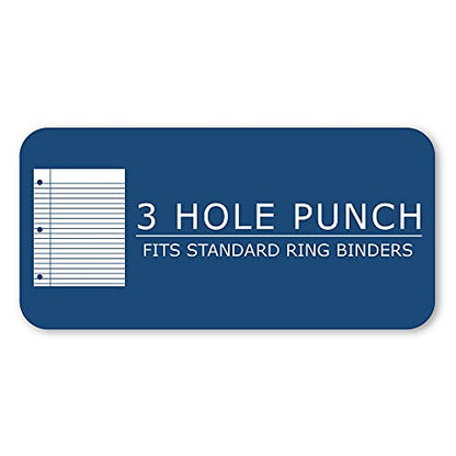 ROARING SPRING Environotes College Ruled Spiral Notebook, 1 Subject Recycled School Notebook with Storage Pocket, 11" x 9", 80 Perforated Sheets 20 lb Paper, 3 Hole Punched, Made in USA - size: 11" x 9" 80 Sheets (Pack of 1)