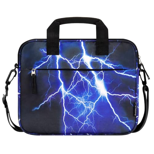 Choco Mocha Kids Tablet Sleeve Bag for Boys & Girls, (10-12.5Inch) - color: Lightning-blue 12.5inch, size: 12.5inch(12.5 x 9.8 x 1.3)