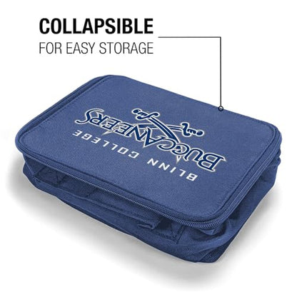 Campus Lab Blinn College Primary Logo Insulated Soft Sided Lunch Box - Reusable Lunch Bag For School Office Work, BPA Free, Royal - color: Blinn College
