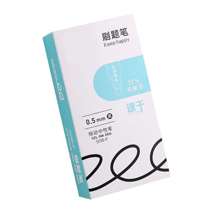 5/12 Pcs Quick-Drying Gel Inks Pen Smooth Writing Tool Retractable Back To School Supplies For Students - color: 12 pieces