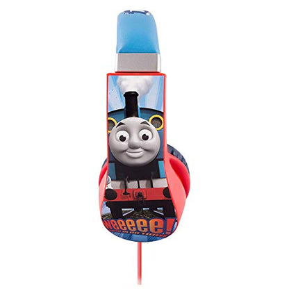 Sakar Kids Safe Over The Ear Headphones, Volume Limiter for Developing Ears, 3.5MM Stereo Jack, Recommended for Ages 3-9 - style: Thomas and Friends