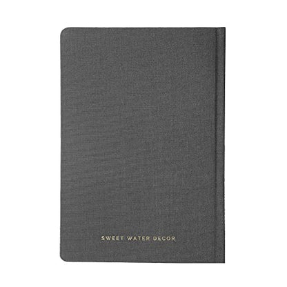 Sweet Water Decor Be Still and Know Notebook for Women - Bible Study Notes Journal, Church Notes Journal with Ribbon Bookmark - 100 Ruled Pages for Writing, Diary with Fabric Inspirational Cover - style: Be Still + Know
