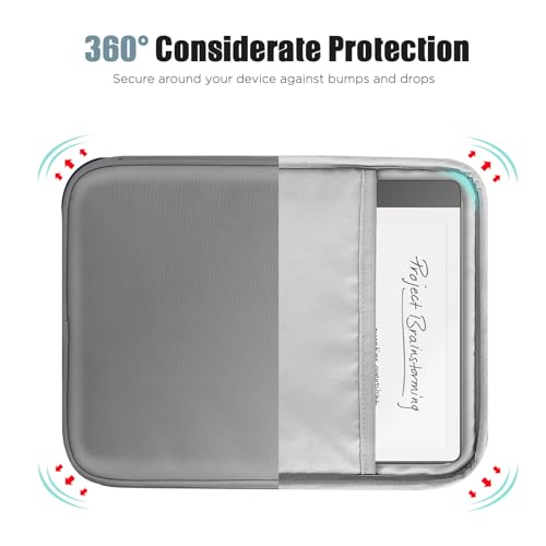 TiMOVO 9-11" Tablet Sleeve Bag for iPad 11-inch A16 2025, iPad 10.9"/10.2"| Air 11 Inch/5th/4th Gen. 10.9", Galaxy Tab A9+/A11Plus 11", Protective Bag with Pocket, Dark Gray - color: Aa-Dark Gray, size: 9-11 Inch