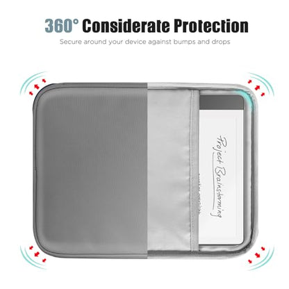 TiMOVO 9-11" Tablet Sleeve Bag for iPad 11-inch A16 2025, iPad 10.9"/10.2"| Air 11 Inch/5th/4th Gen. 10.9", Galaxy Tab A9+/A11Plus 11", Protective Bag with Pocket, Dark Gray - color: Aa-Dark Gray, size: 9-11 Inch