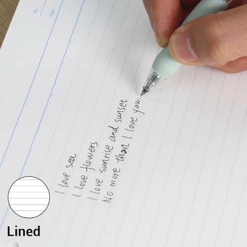 Kokuyo Campus Loose Leaf Paper for Binders, Sarasara Smooth Writing, B5, A 7mm Ruled, 26 Holes, 31 Lines, 100 Sheets, pH Neutral, Bleed Resistant, 75gsm, Pack of 3 (NO-836A)
