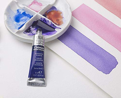 Winsor & Newton Cotman Watercolor Paint Set, 10 Colors, 5ml (0.17-oz) Tubes - style: 10 Tube Set 5ml