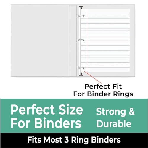 Rosmonde 576 Pack (Pallet) Loose Leaf Paper Bulk, 86400 Sheets, College Ruled, Pallet of Filler Paper, 150 Sheets/Pack, 8 x 10.5",3 Hole Punched, 56 Gsm Thick Paper, School & Office, 4-7 Days Transit - color: College Ruled, size: Express Pallet (86K Sheet