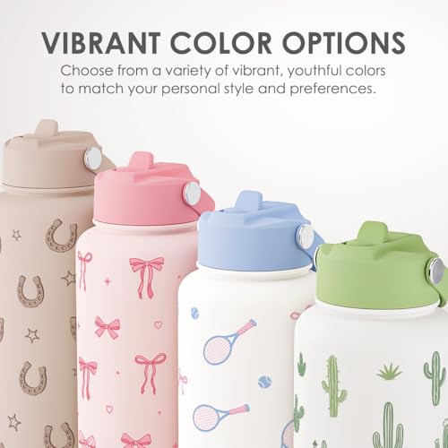 SANDJEST Nurse Water Bottle Stainless Steel 32oz with Lid & Straw, Nurse Life Insulated Bottles Gifts for Women Medical Students Friends Birthday Christmas Nurse Week - color: Nurse 3