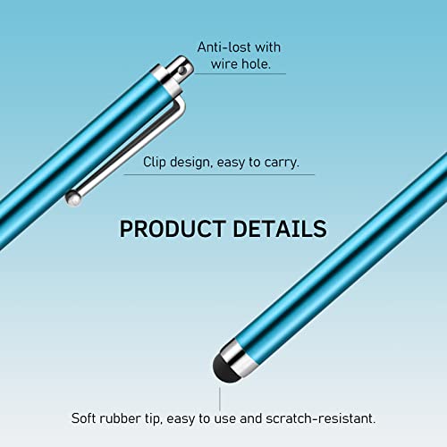 Stylus Pens for Touch Screens, Abiarst High Precision Universal Stylus for iPad iPhone Tablets Samsung Galaxy All Capacitive Touch Screens (20-Pack) - color: 20-Pack