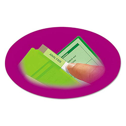 Avery 11907 Two-Pocket Insertable Dividers, Plastic, 8-Tab, Multi-Color