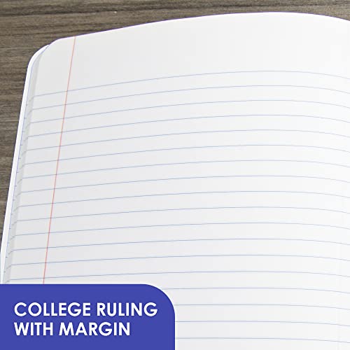 BAZIC PRODUCTS Paisley Composition Notebook, College-Ruled, 100 Ct, 48-Case | 100 college-ruled sheets (200 pages), sewn binding, 9.75 x 7.5 in - size: 48-Pack