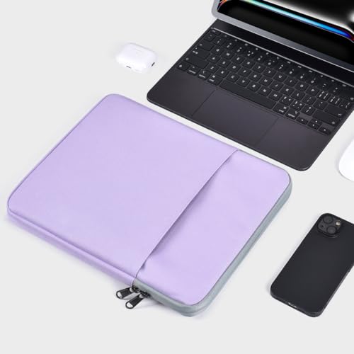 11 Inch iPad Pro Sleeve for iPad Pro M5 M4 & Air M4 M3 M2, iPad A16, Galaxy Tab A9+/ A9+ Plus, Air 5/4/3 Case Bag, Purple - color: Purple, size: 9-11 Inch